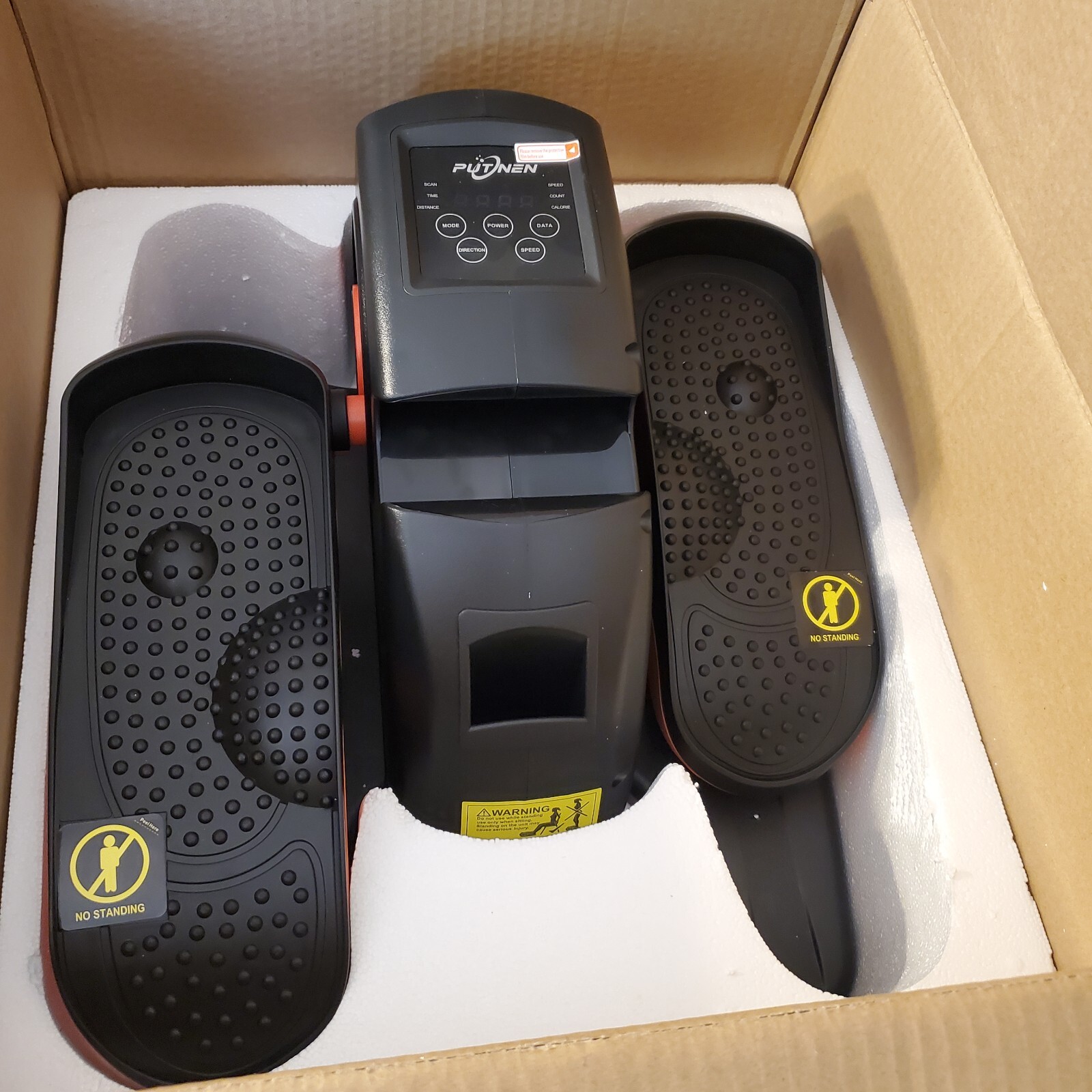 Putnen Under Desk Elliptical Machine Electric Ellipse Leg Exerciser Machine