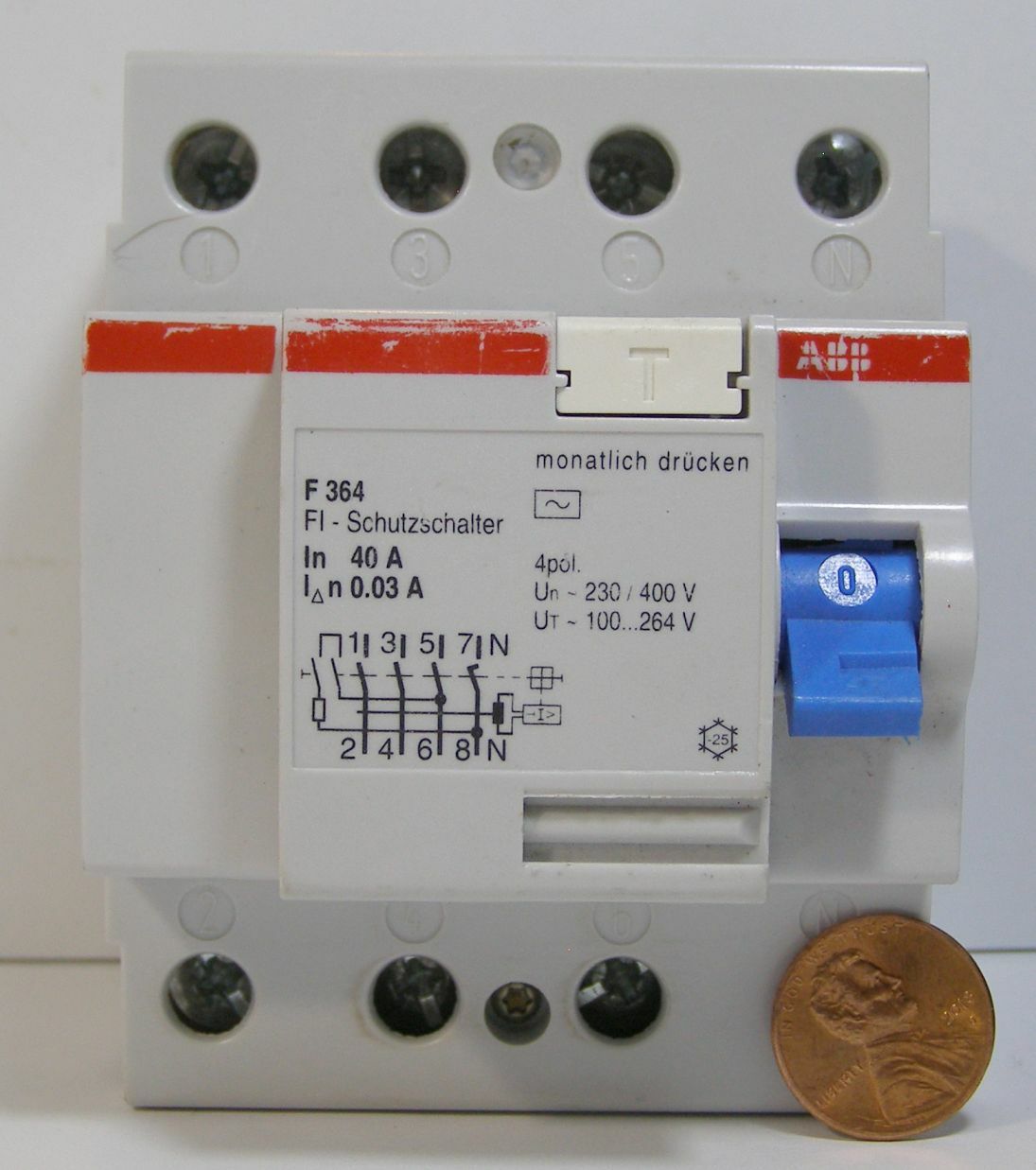 ABB CIRCUIT BREAKER F364   GERMANY