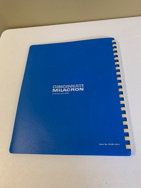 Cincinnati Milacron Acramatic 850SX Serial Data Interface Application Manual