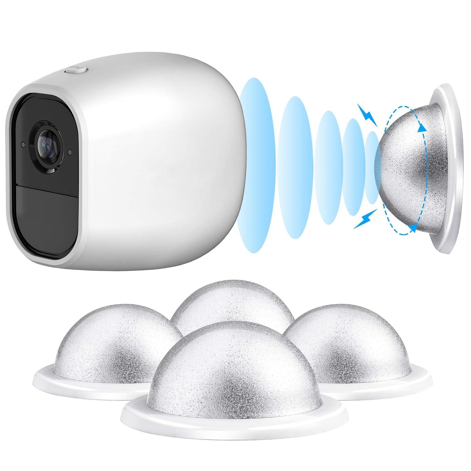 Skylety Security Wall Mount, Metal Magnetic Mount Compatible with Magnetic Arlo,