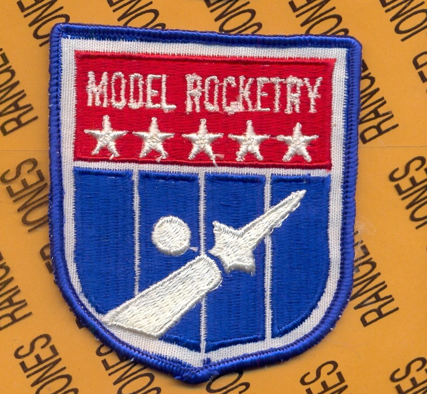 USAF Air Force Auxillery CAP MODEL ROCKETRY Civil Air Patrol Squadron patch
