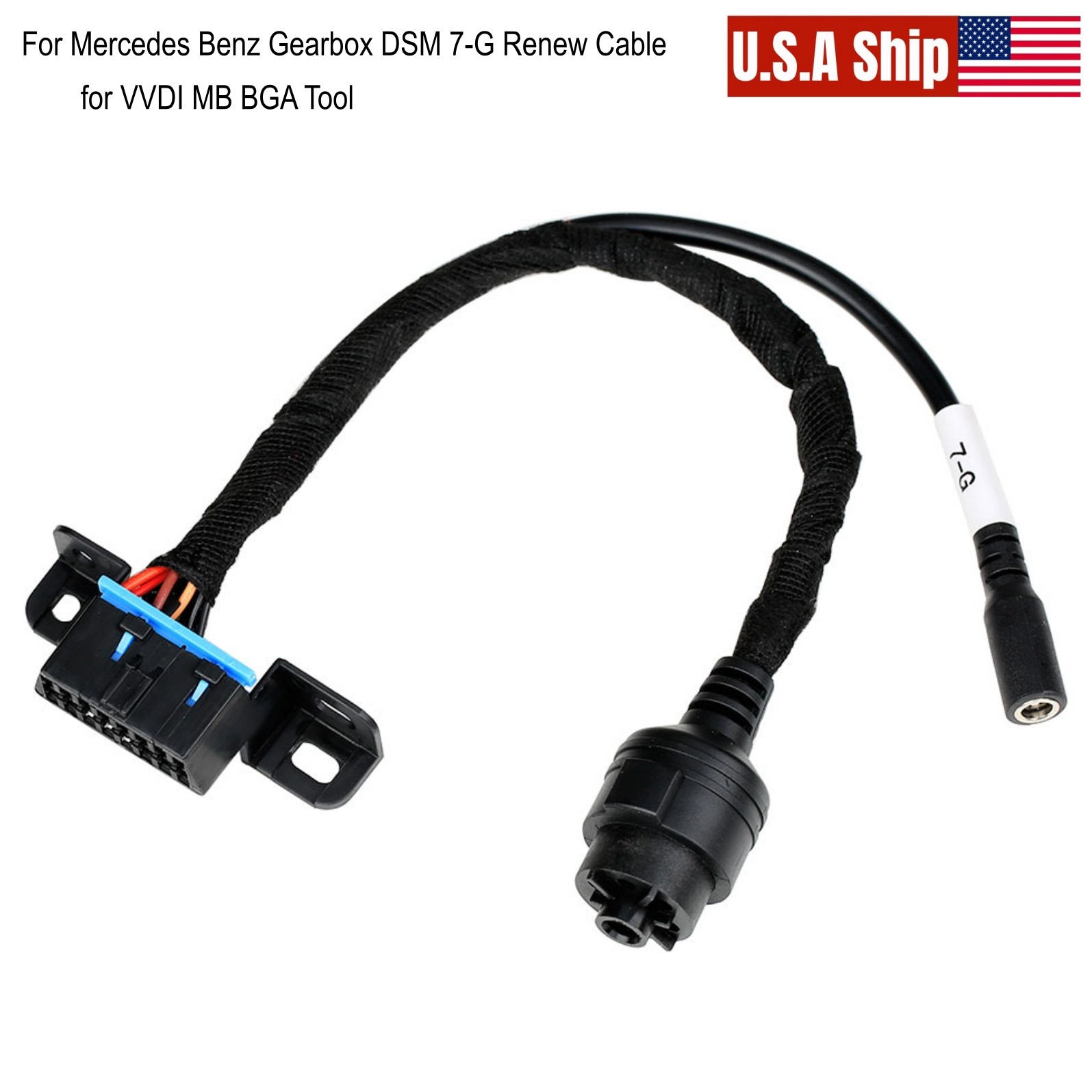 Fit For Mercedes Benz Gearbox DSM 7-G Renew Cable Work For VVDI MB BGA Tool