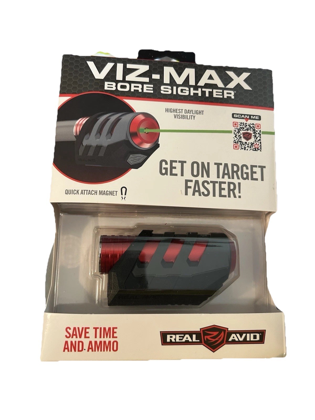 Real Avid Bore Sighting Laser Green Laser Bore Sight Kit Multiple Caliber AVVMBS