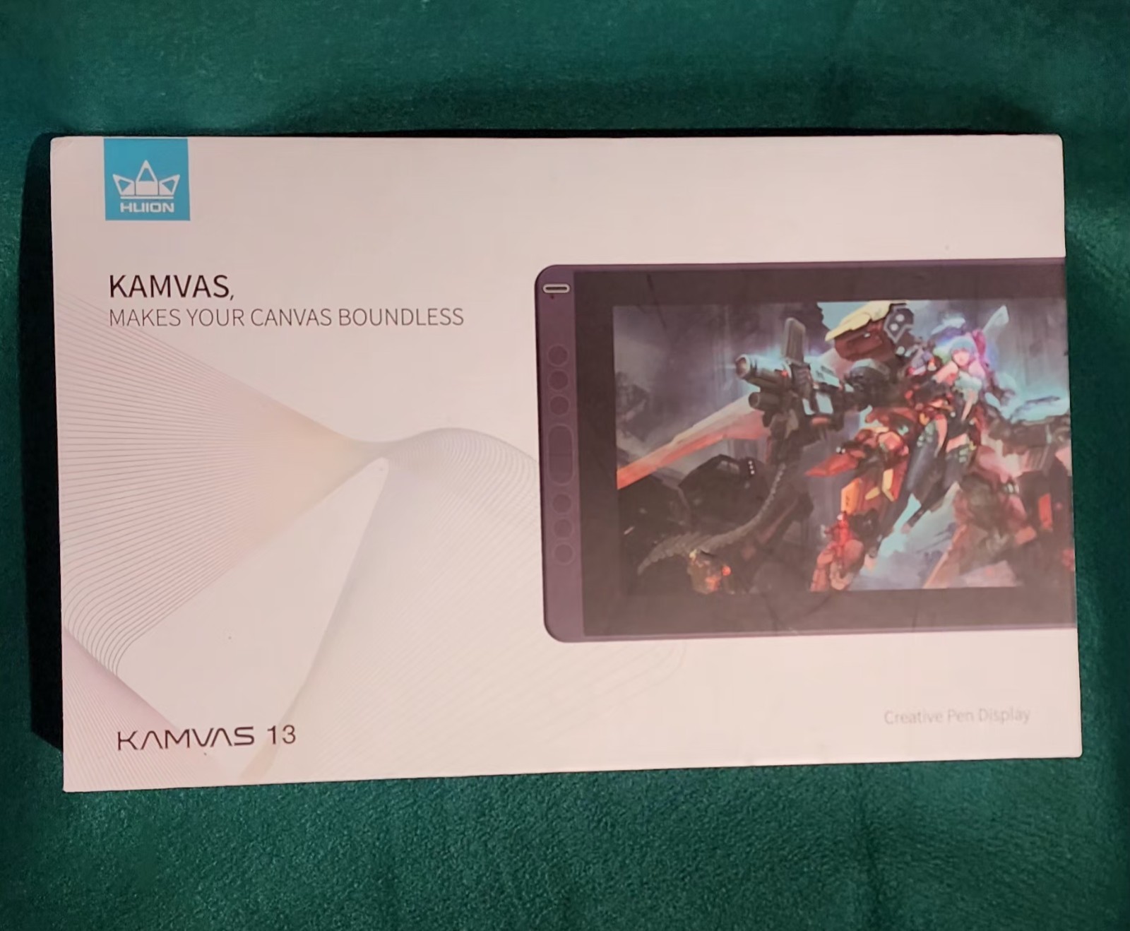 Huion Kamvas 13 Graphics Drawing Pen Tablet - Black (GS1331)