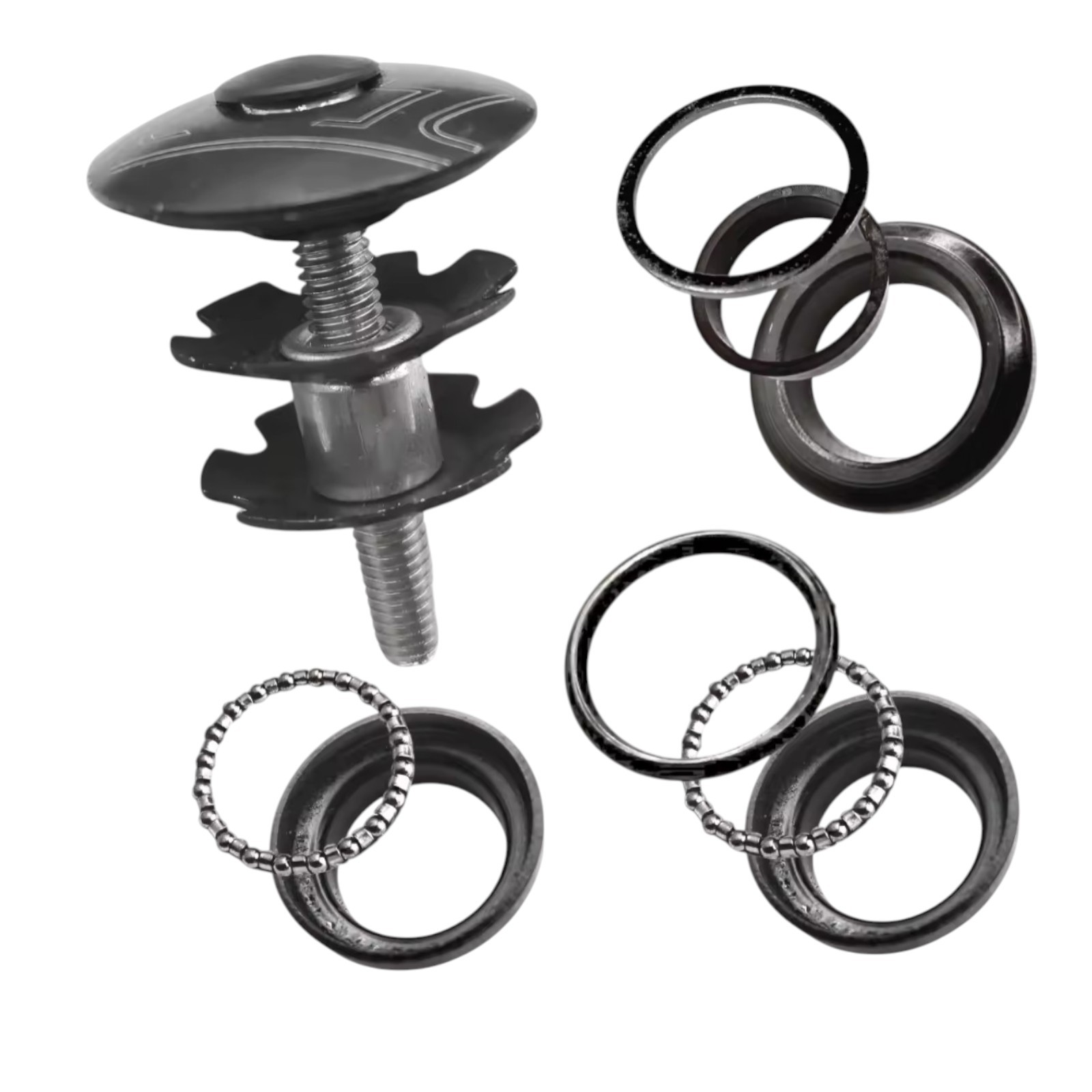 BMX HEADSET FOR 1 1/8" THREADLESS FORK STEERER TUBE OLD SCHOOL