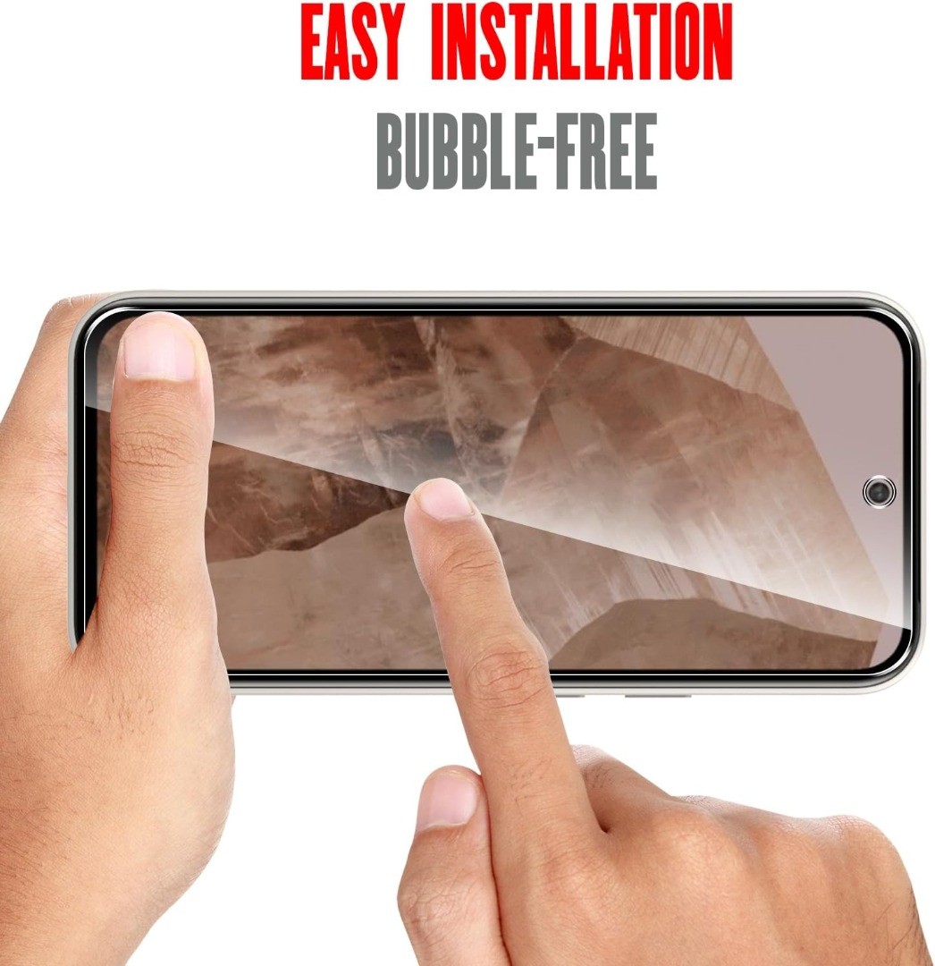 For Google Pixel 9A Gorilla Clear Tempered Glass Screen Guard TOUGH Protector