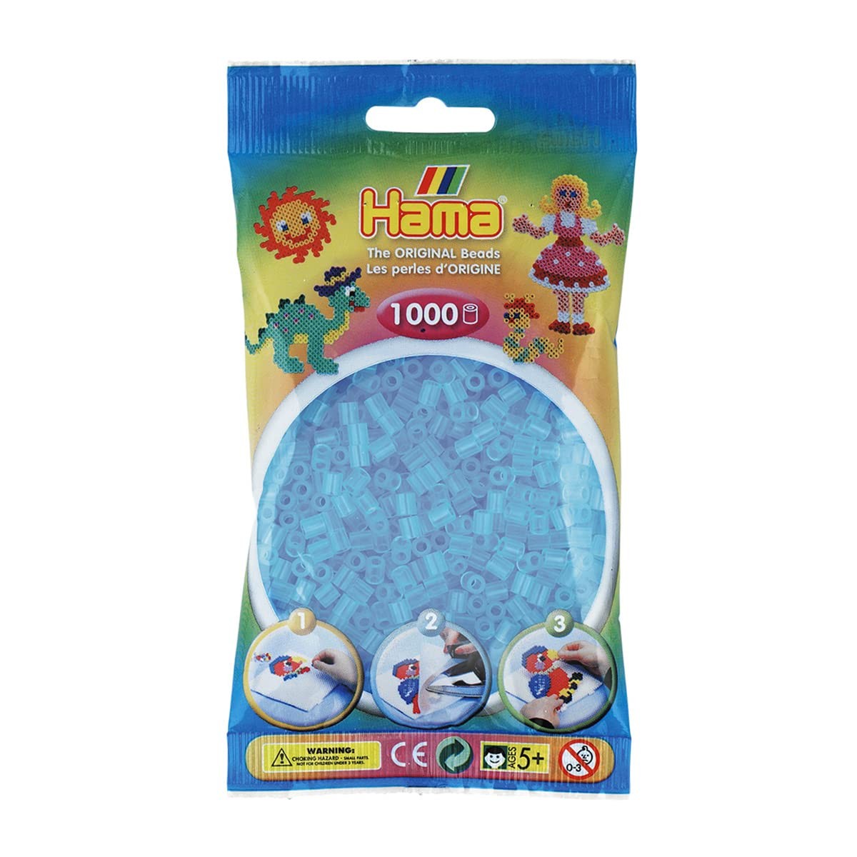 Hama Beads Bag   Approx. 1000 Midi Fuse Beads   Mosaic Decoration Arts & Craft f