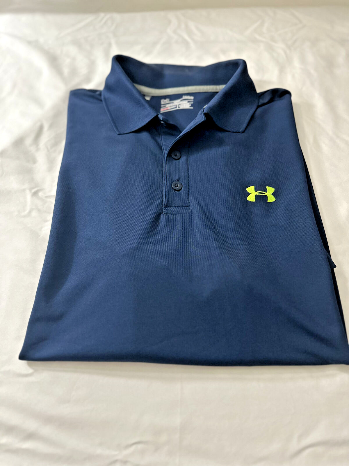 Under Armour - Men's Heat Gear Golf Polo - LARGE