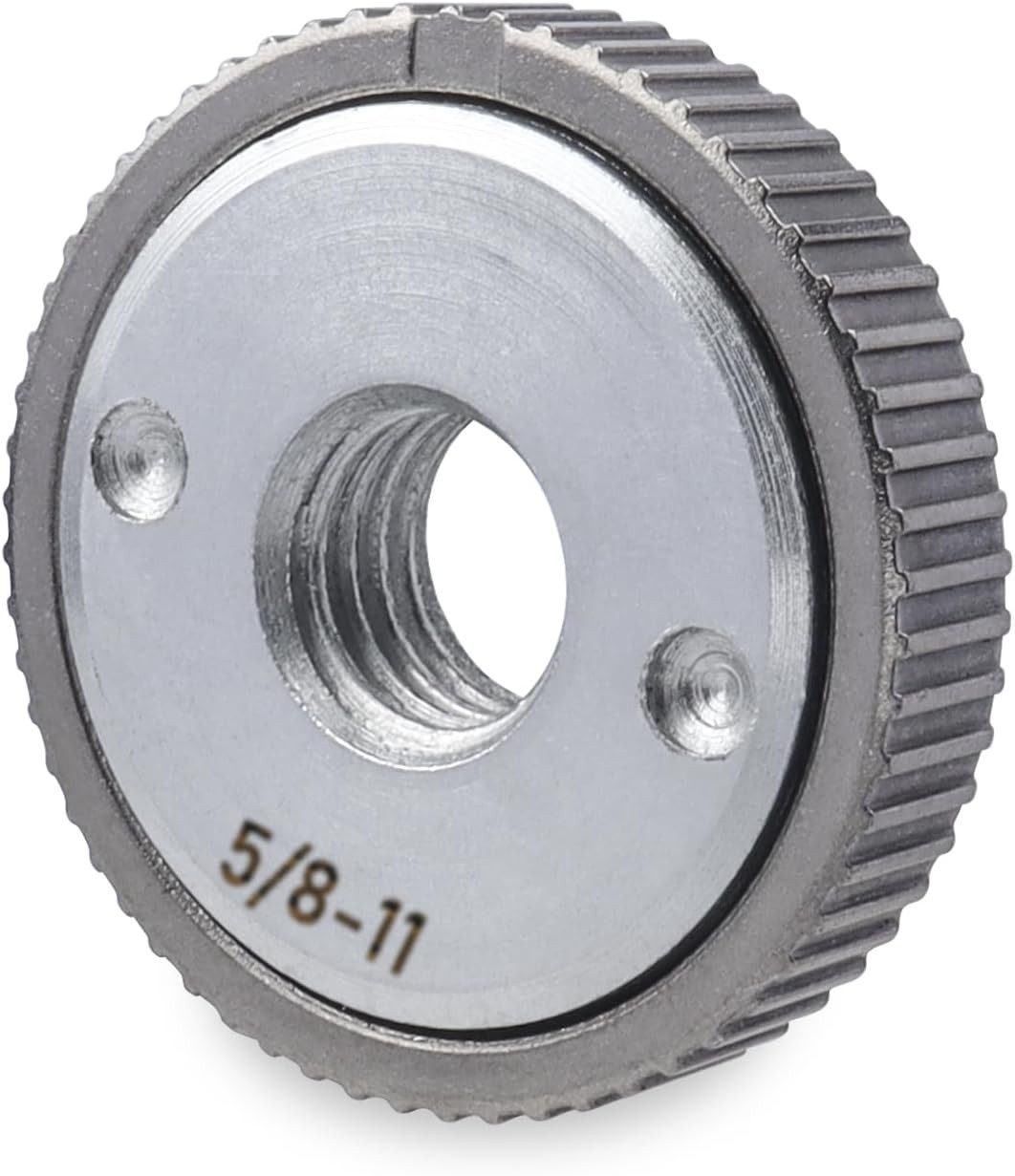 5/8"-11 Grinder Nut, Quick Release Angle Grinder Flange Nut 5/8-11 Grinder Locki