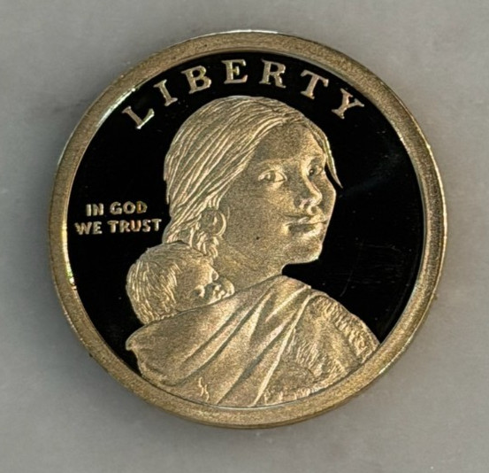2017-S Sacagawea Sequoyah Proof Dollar