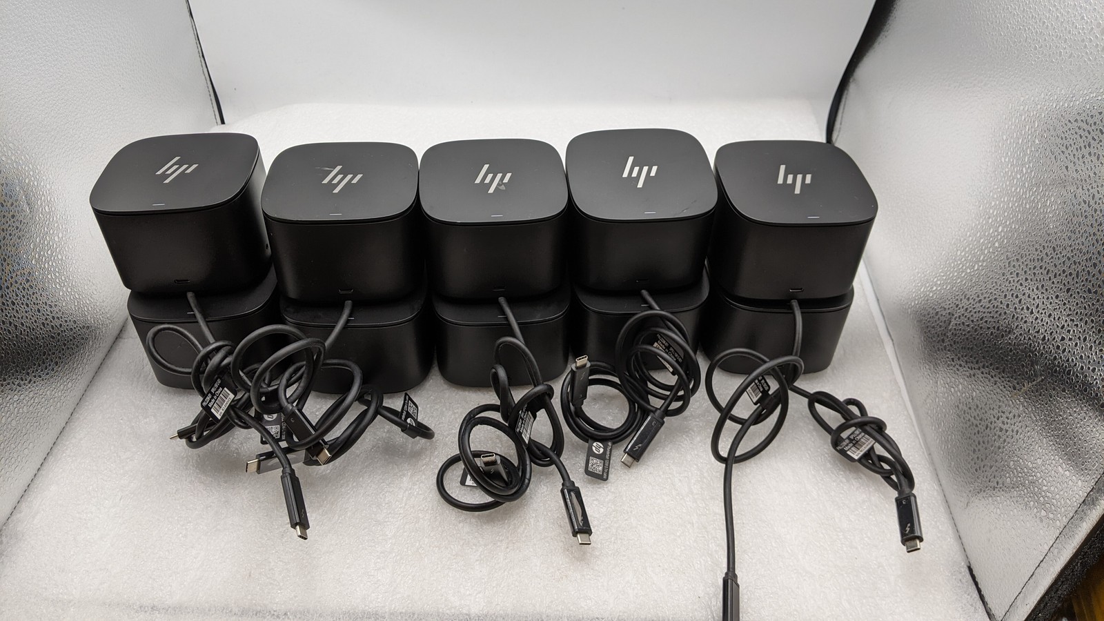 LOT OF 10 HP Thunderbolt G2 USB Type-C Dock HSN-IX01 120W NO ADAPTER - FREE S/H