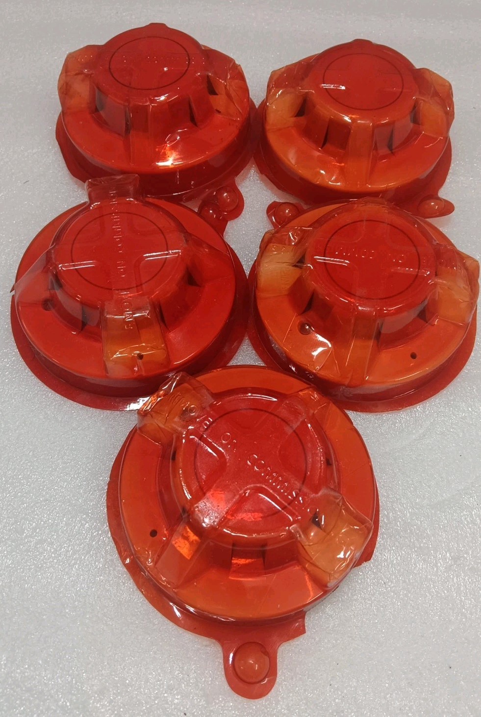 SERIES 65A  55000-326 PHOTOELECTRIC SMOKE DETECTOR WITH BASE 5 PCS LOT