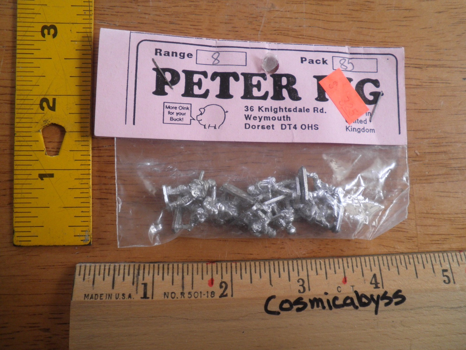 Russian SMGs soldiers World War II Peter Pig army lead soldiers R8 P85 1980s