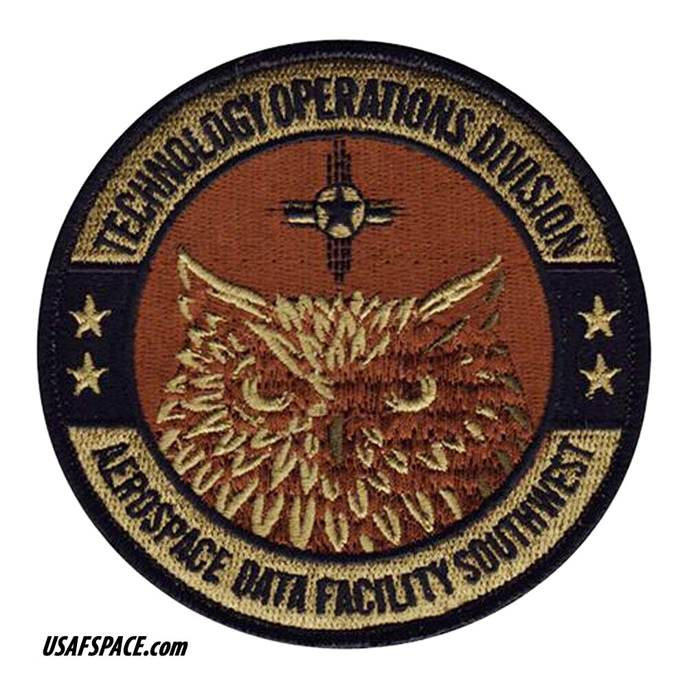 NRO-AEROSPACE DATA FACILITY -SOUTHWEST- NROL USSF USAF DOD VEL OCP PATCH