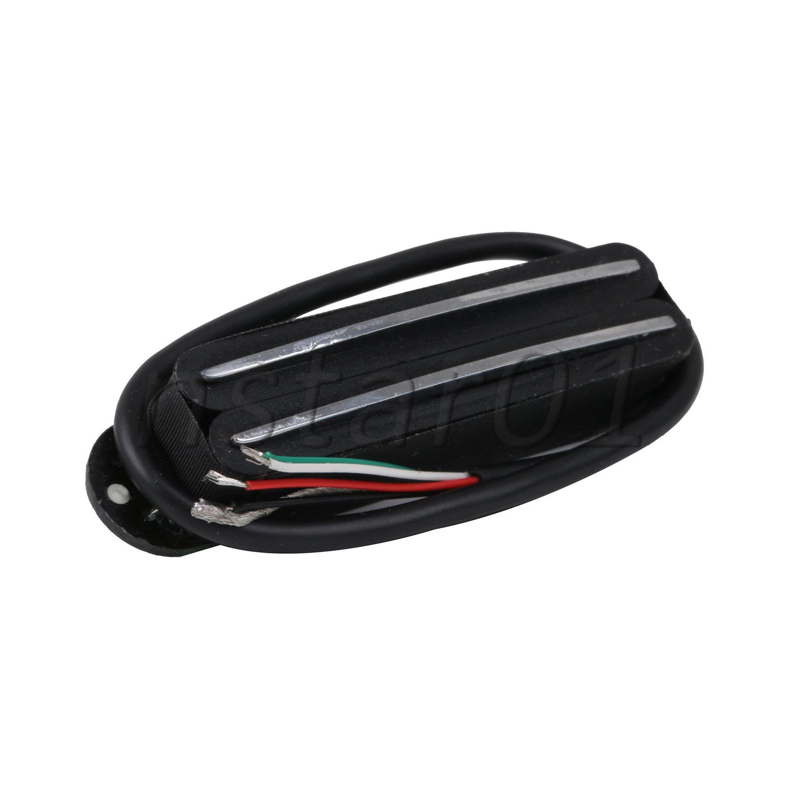 Guitar Pickup Replacement Ceramic Magnet with Screwdriver Screw Set of 2 Black