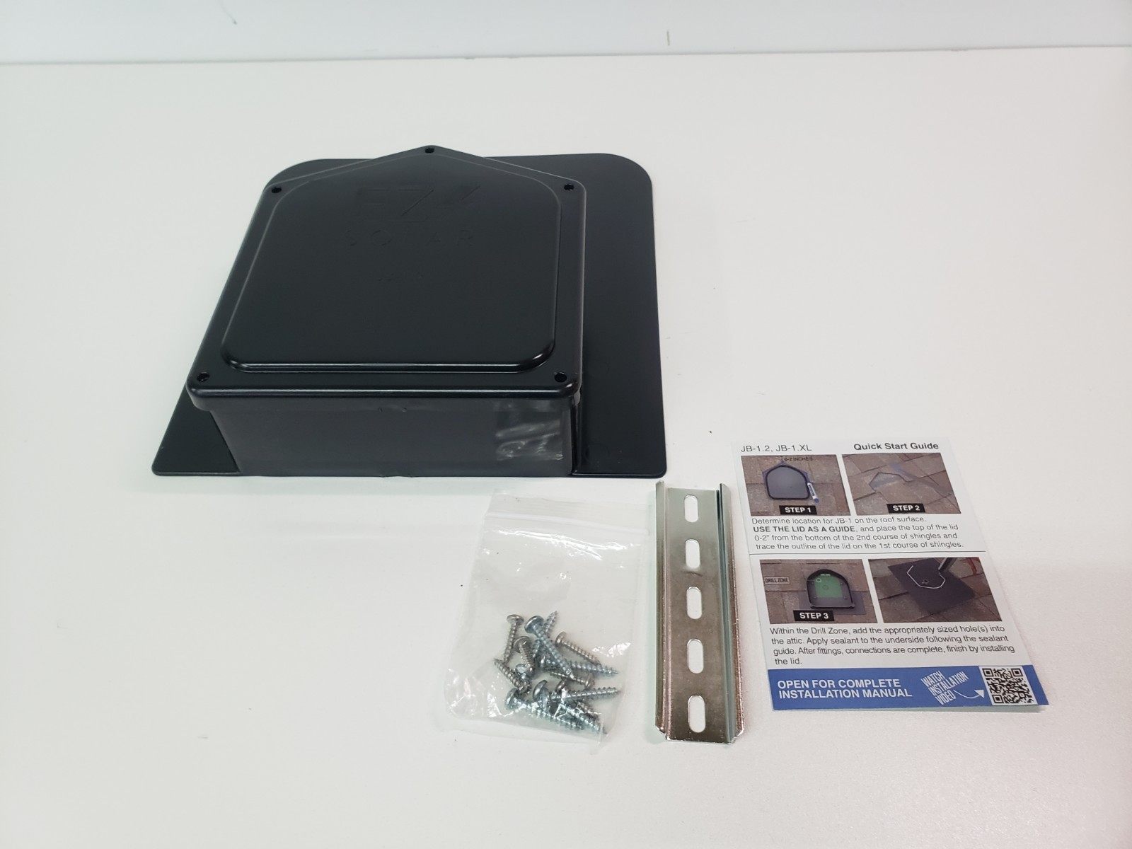UNUSED - EZ Solar JB-1.2 Rooftop PV Junction Box