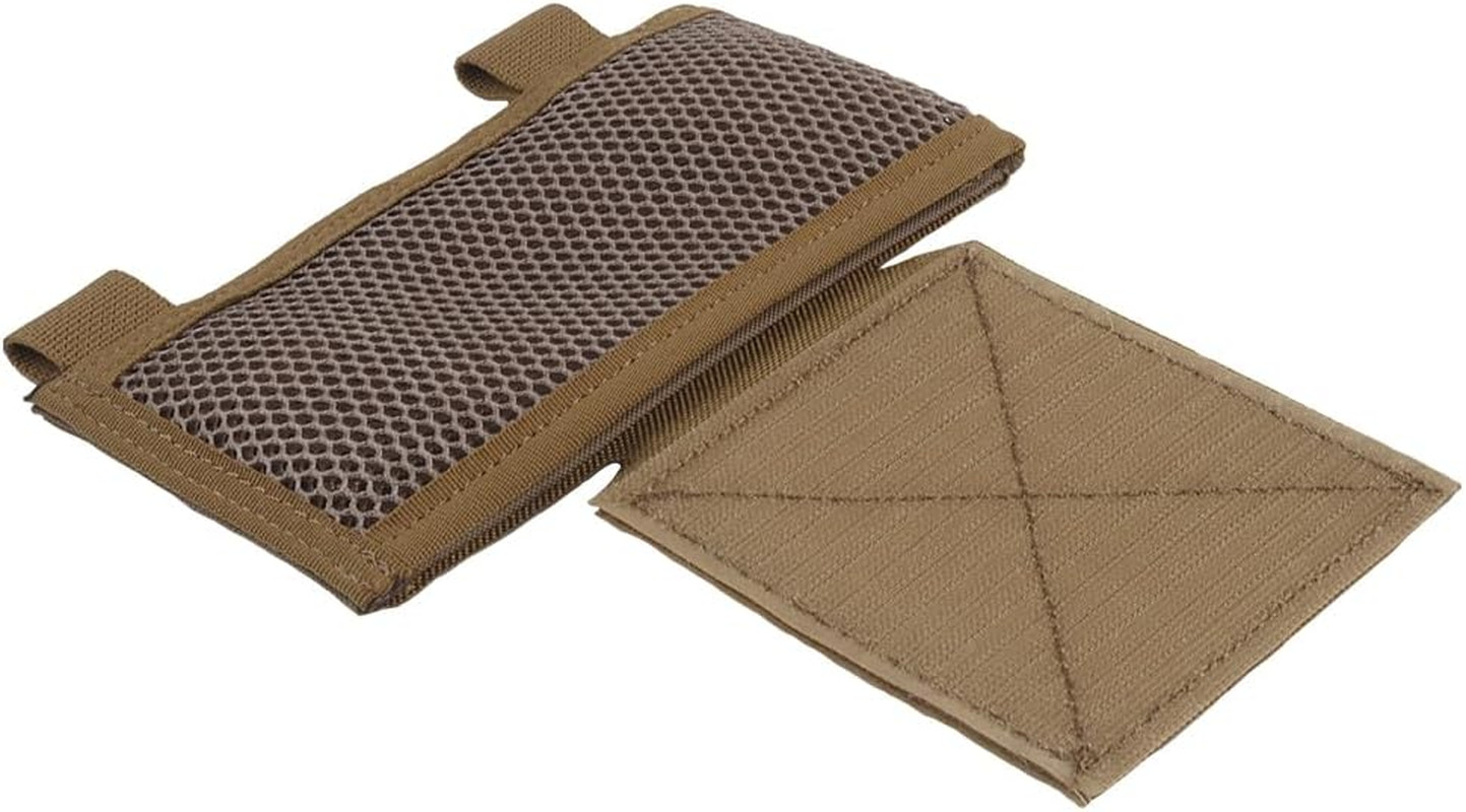 Tactical Chest Rig Side Saddle Pair,Hoop and Loop Expander Wing Side Entry
