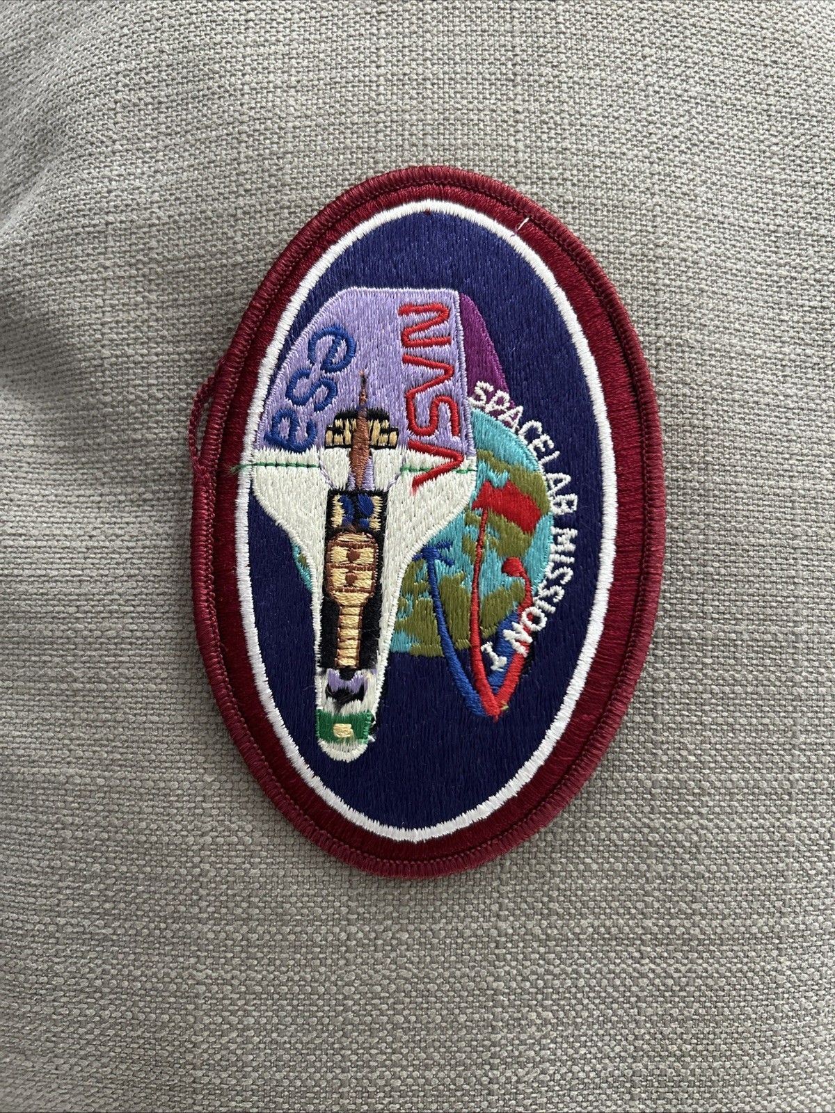 Vintage esa NASA spacelab mission 1 Patch