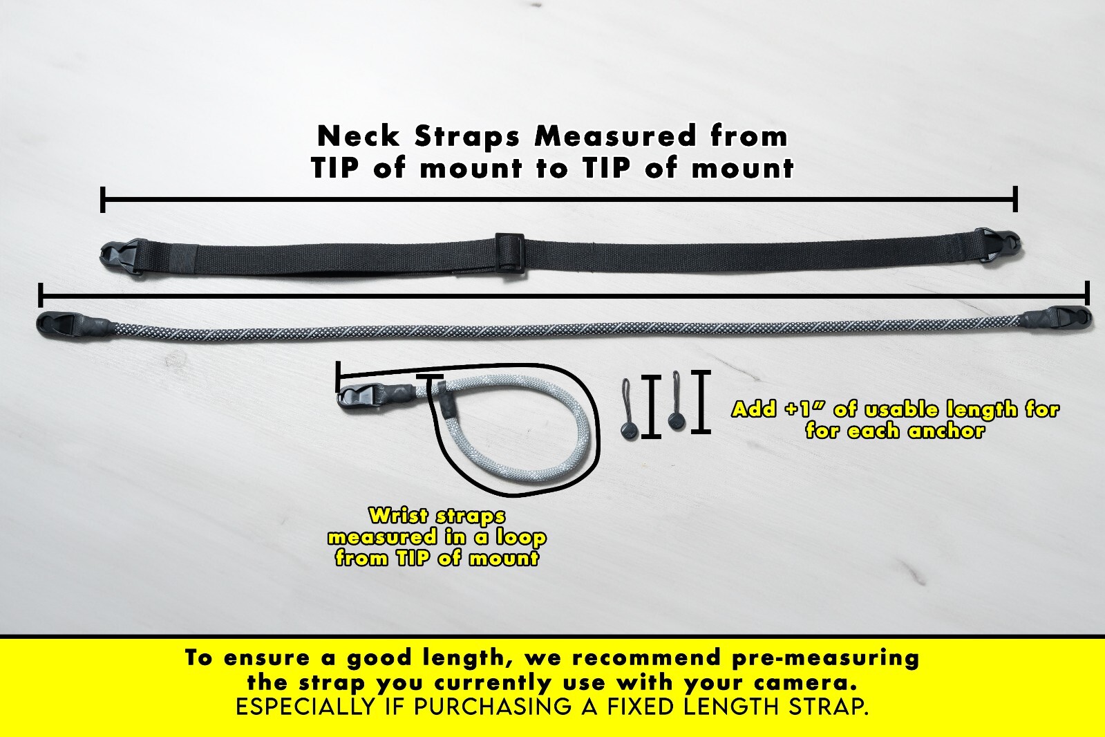 Single Point camera strap Lanyard 80s Red, Green, White / Quick Clasp Mount
