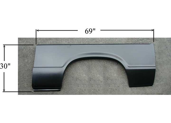 Sherman Driver/Left Quarter Panel Skin For 1975-1983 E-100 Econoline/Club Wagon