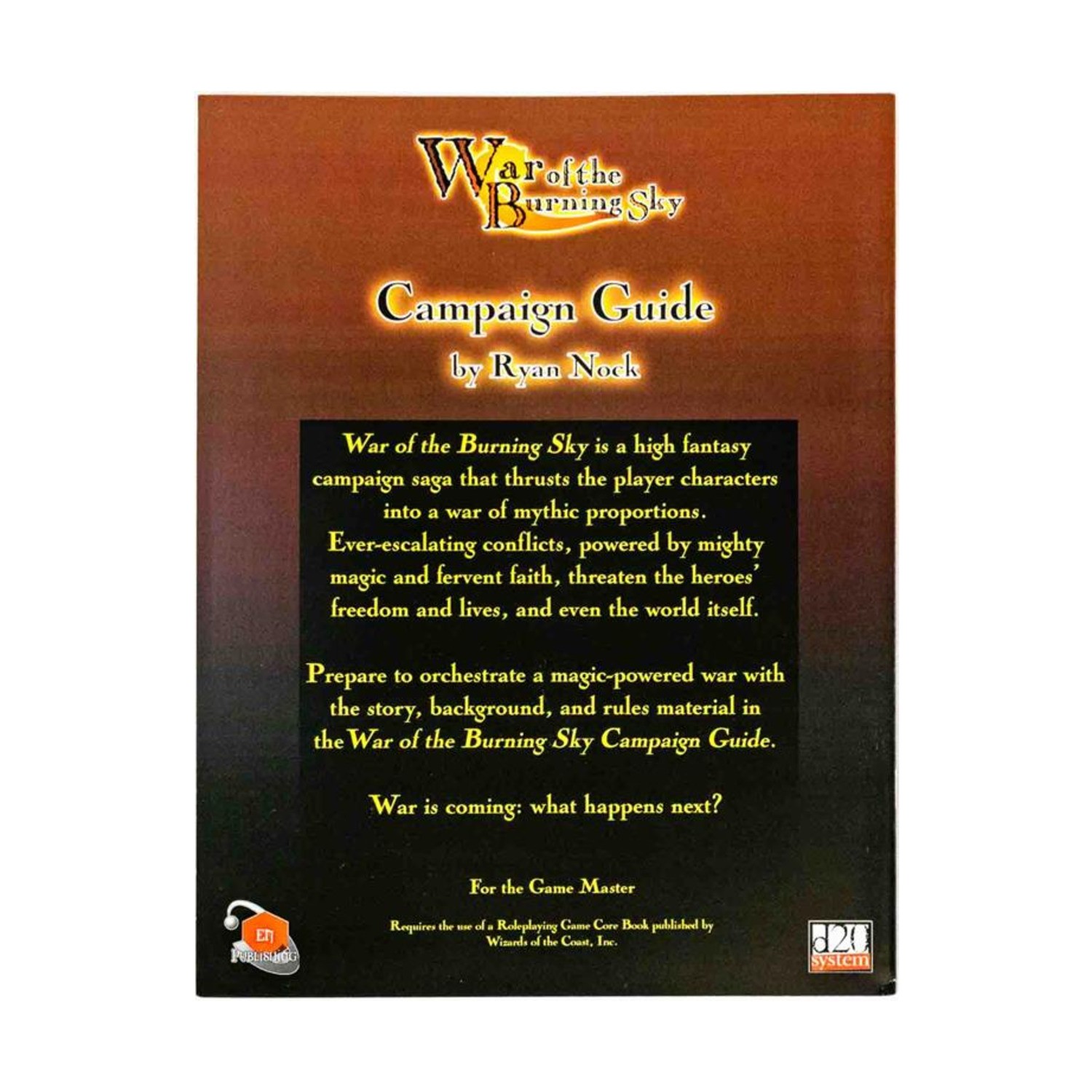 EN Pub d20 RPG Campaign Guide EX