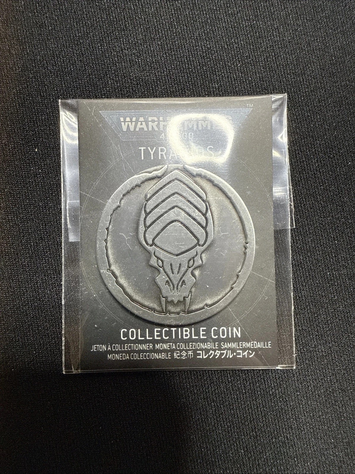 Warhammer 40K Tyranids Limited Edition Collectible Coin 2023 OOP