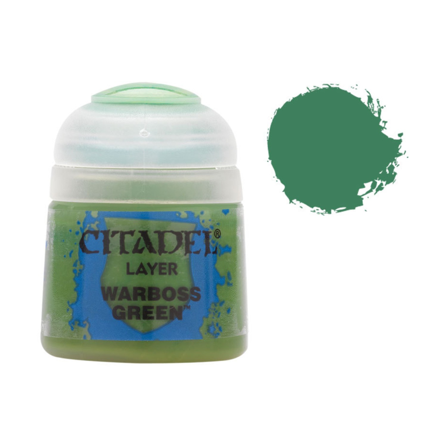 GW Citadel Layer Paint Warboss Green (2012 Ed) New