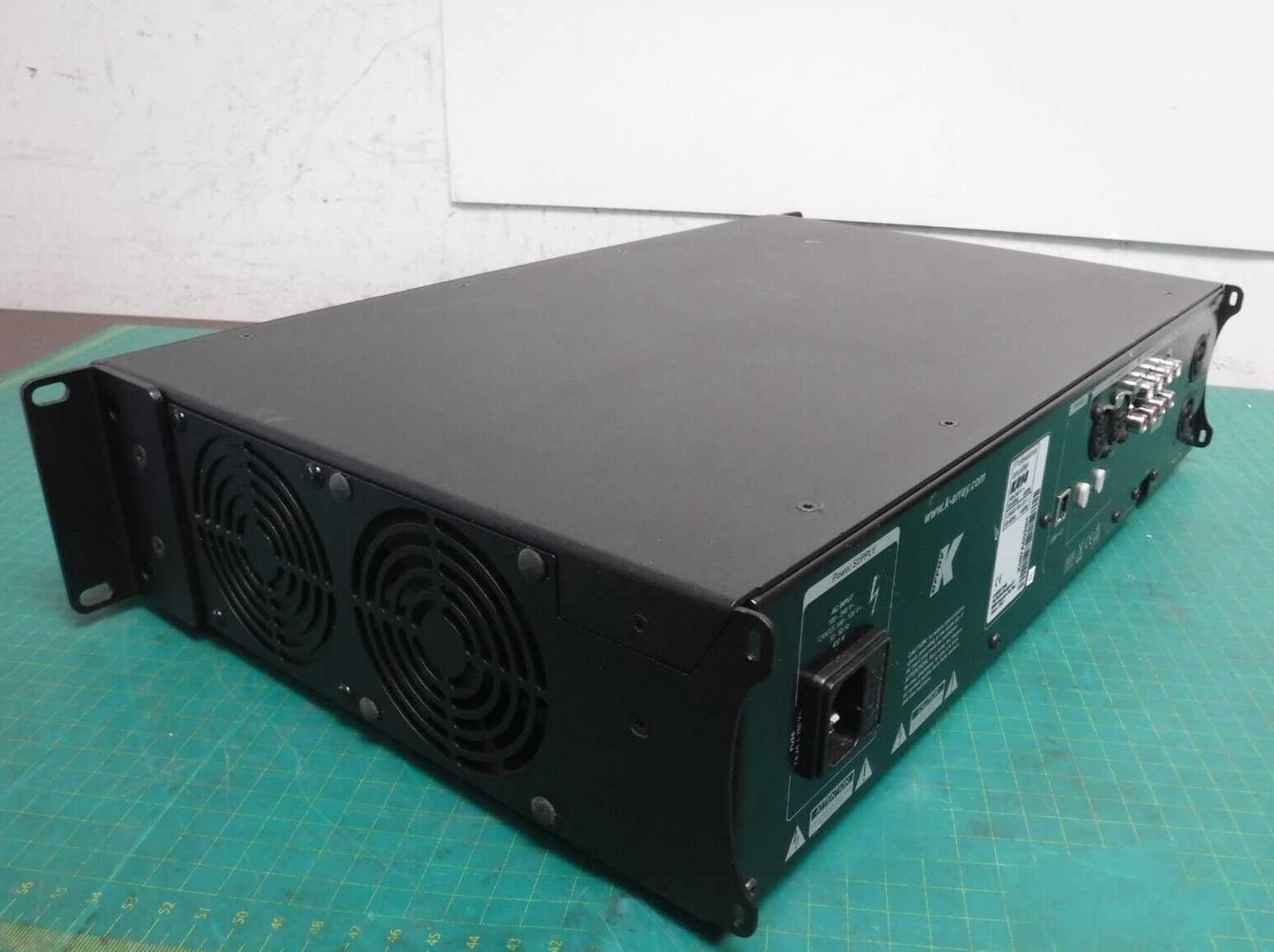 K-ARRAY KA14 2 CHANNEL Power Amplifier (Fully Functional)