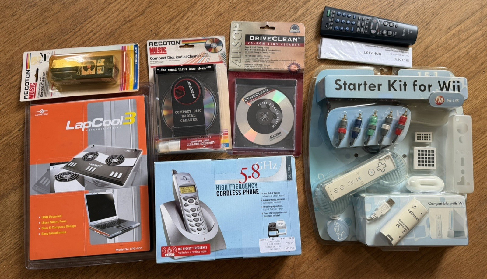 Electronics Mixed Lot All New Some Vintage