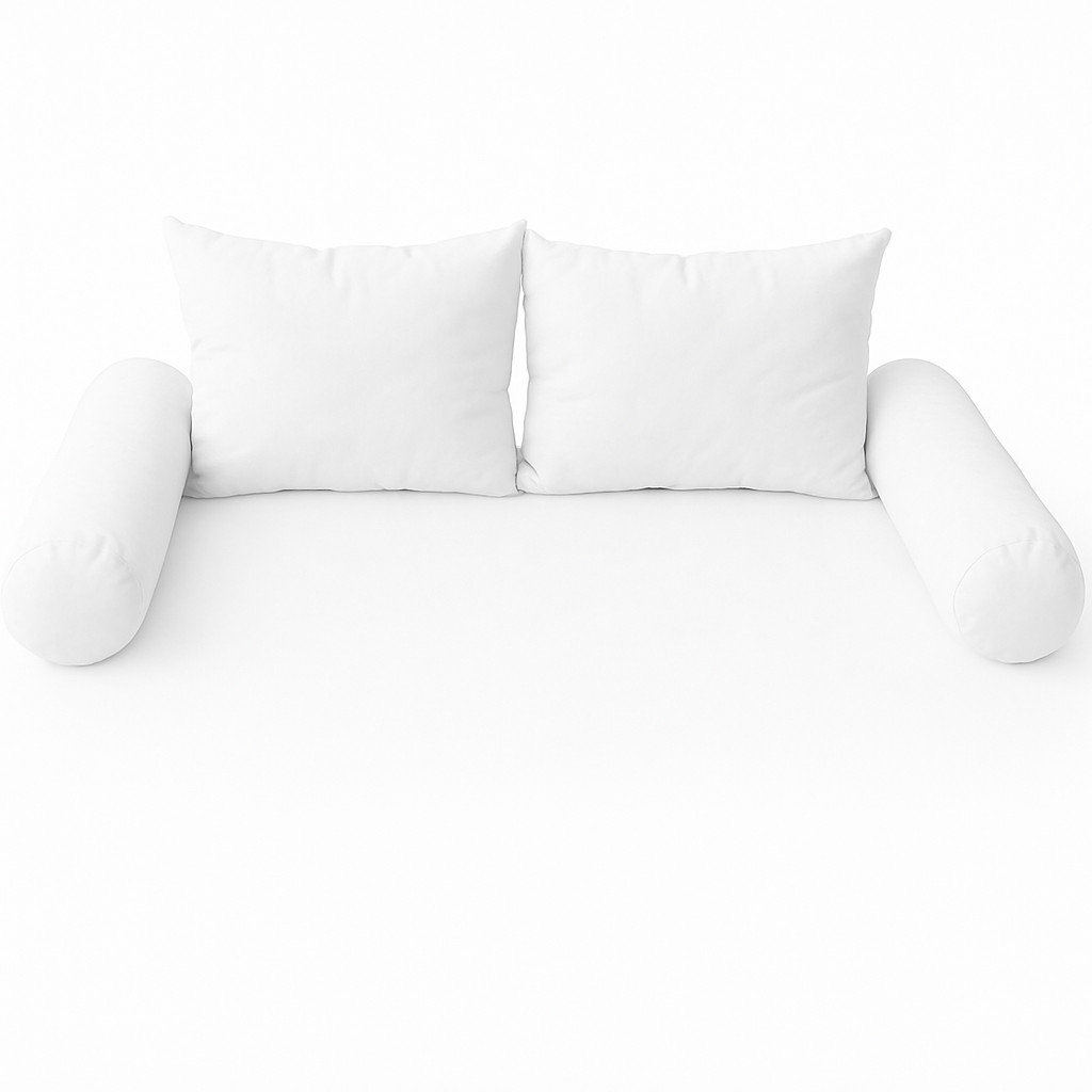 Bolster & Back Rest Pillow Cushion Fiberfill Queen Size "INSERT ONLY" Style4