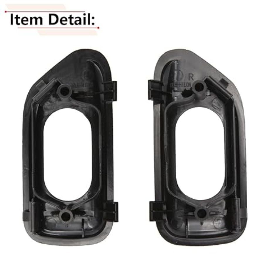 1Pair Door Lock Switch Bezel Fit for Wrangler JK Model, for 2011 2012 2013 2014