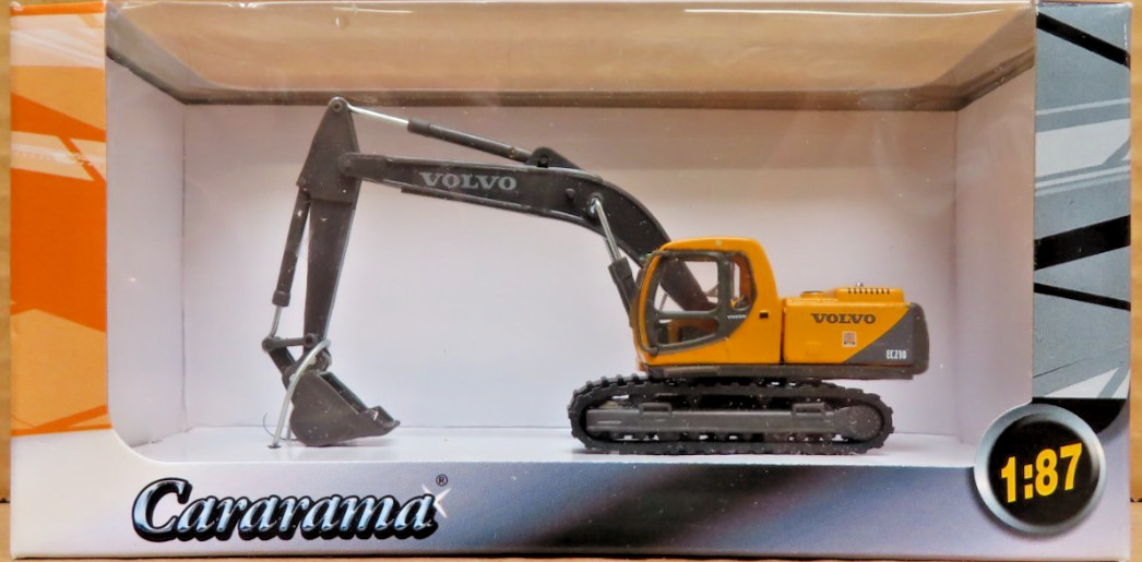 Atlas 30000084 HO Cararama Volvo Excavator EC210 Die-Cast