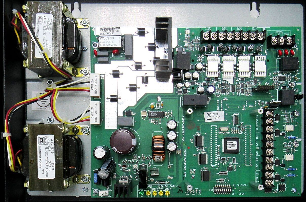 Repair Service for Notifier FCPS-24S8 Field Charging Power Supply Board