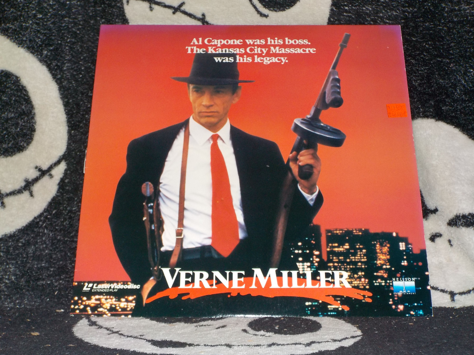 Verne Miller Laserdisc LD Scott Glenn Barbara Stock Free Ship $50 Orders