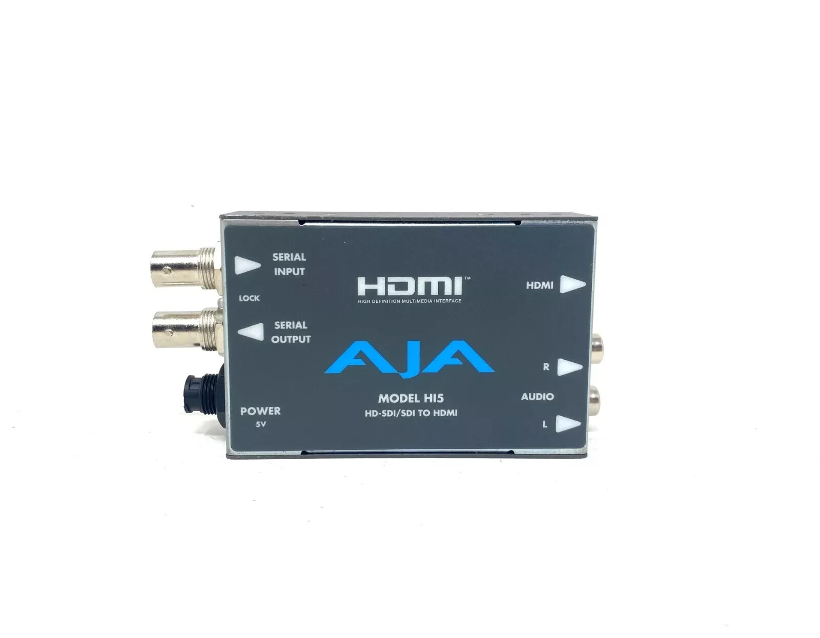 AJA HI5 HD-SDI/SDI To HDMI Converter W/ PS