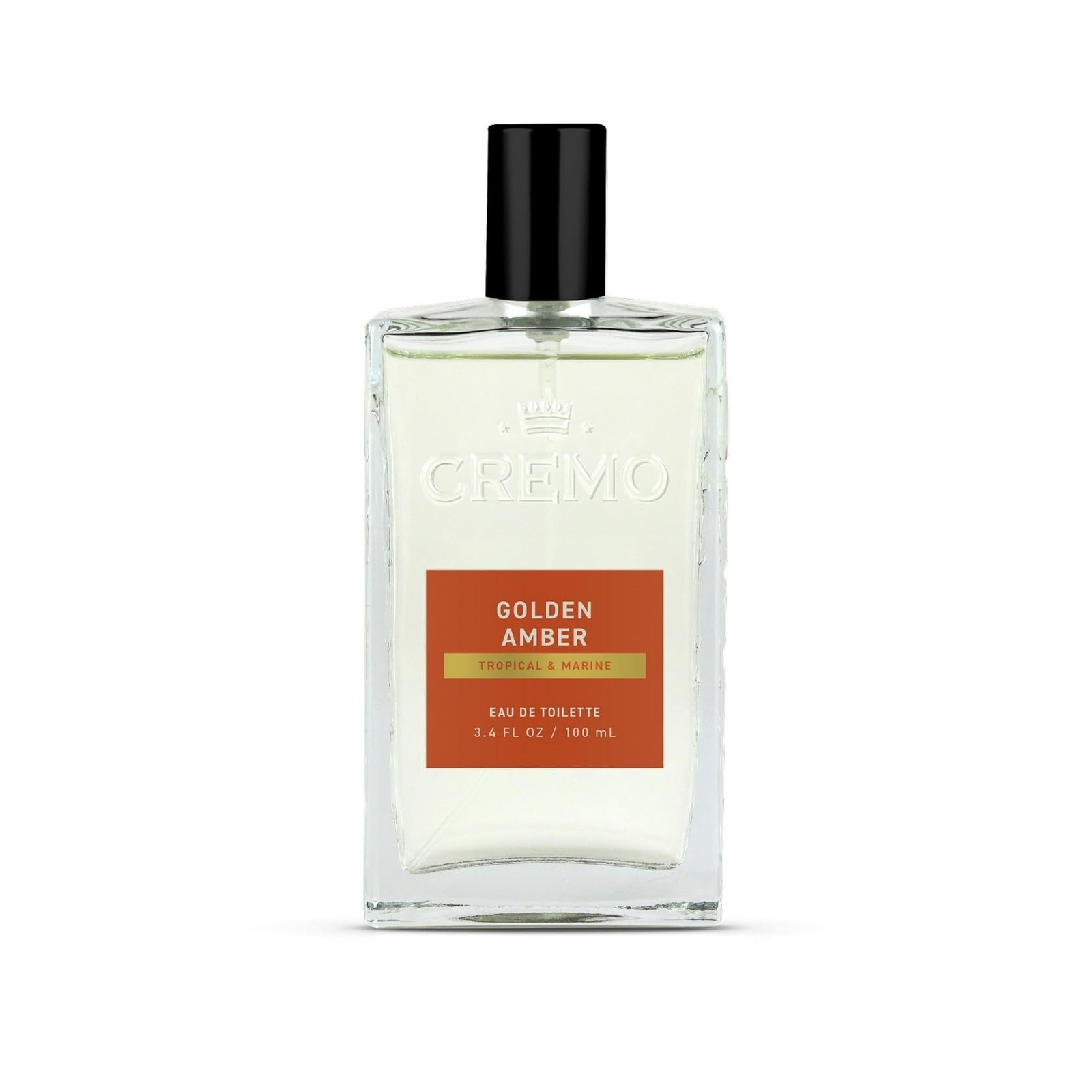Cremo Cologne For Men - Golden Amber Mens Cologne Spray, A Combination of Red Cu