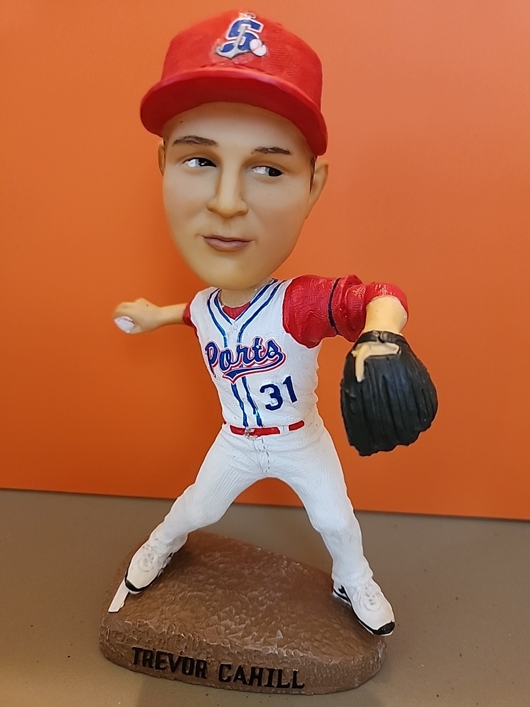 Trevor Cahill Paris Bobblehead SGA