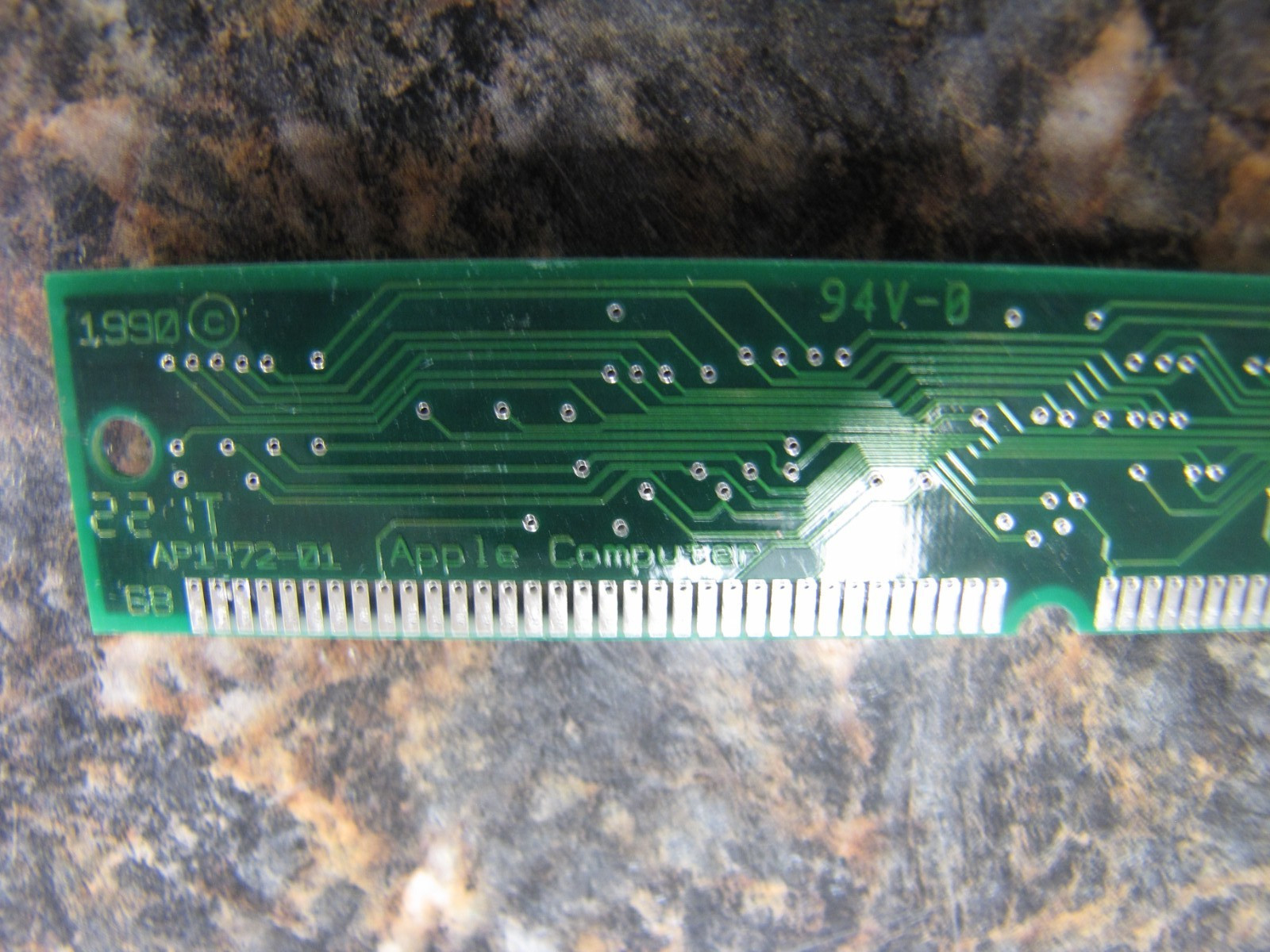 Vintage Apple Computer AP1472-01 SIMM Board - IK50