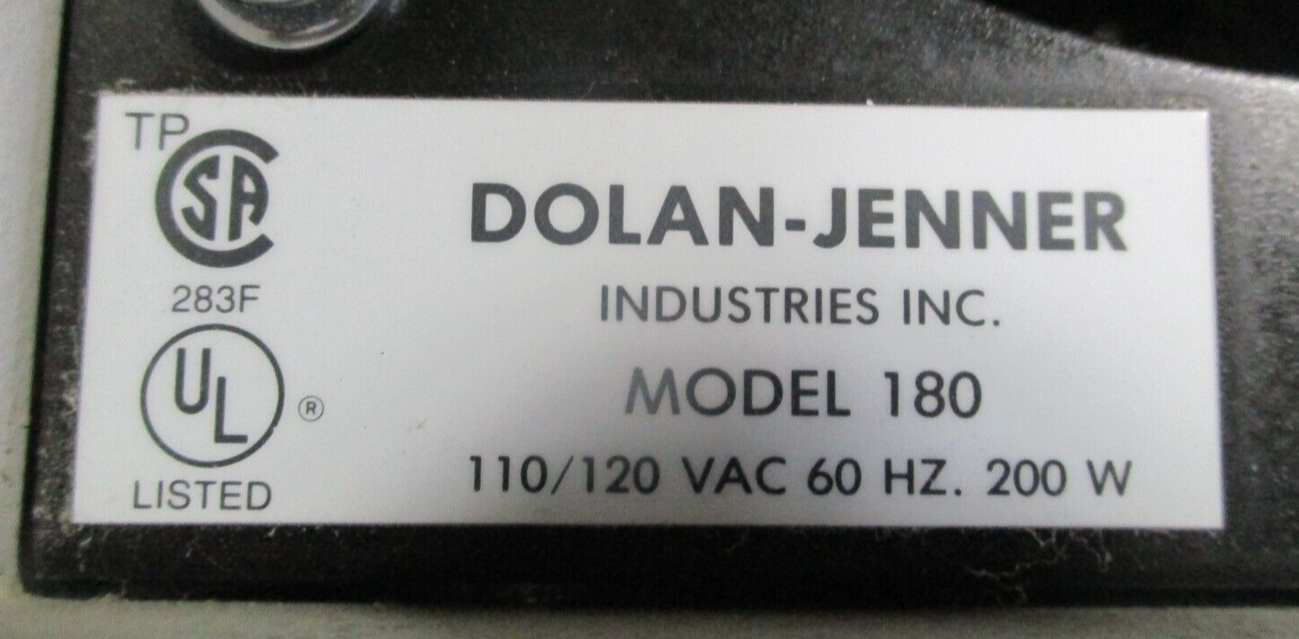 DOLAN-JENNER MODEL 180 Fiber-Lite HIGH INTENSITY ILLUMINATOR