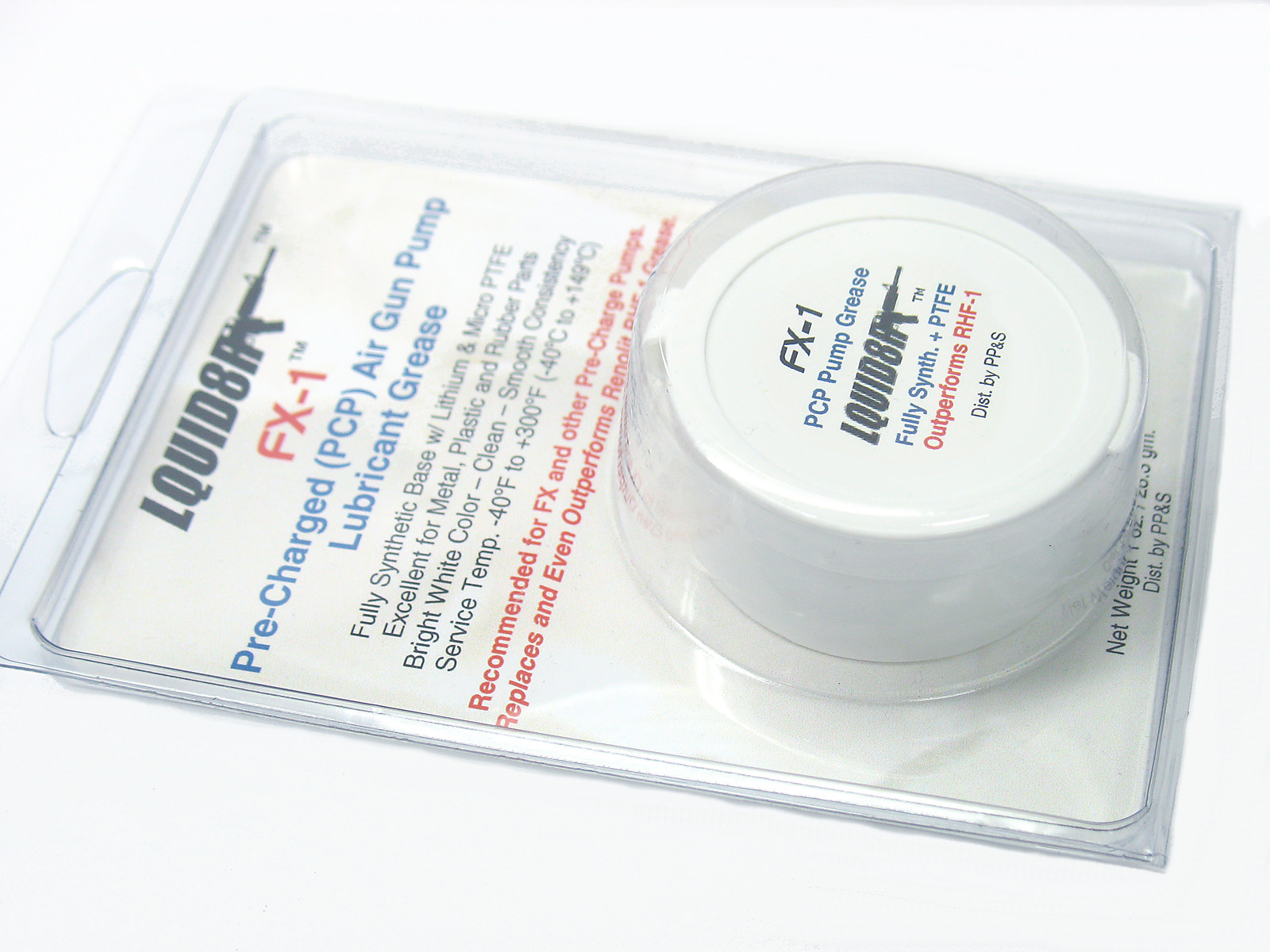 LQUID8R FX-1 Synth Grease w/PTFE Replaces RENOLIT RHF Precharge PCP Airgun Pumps