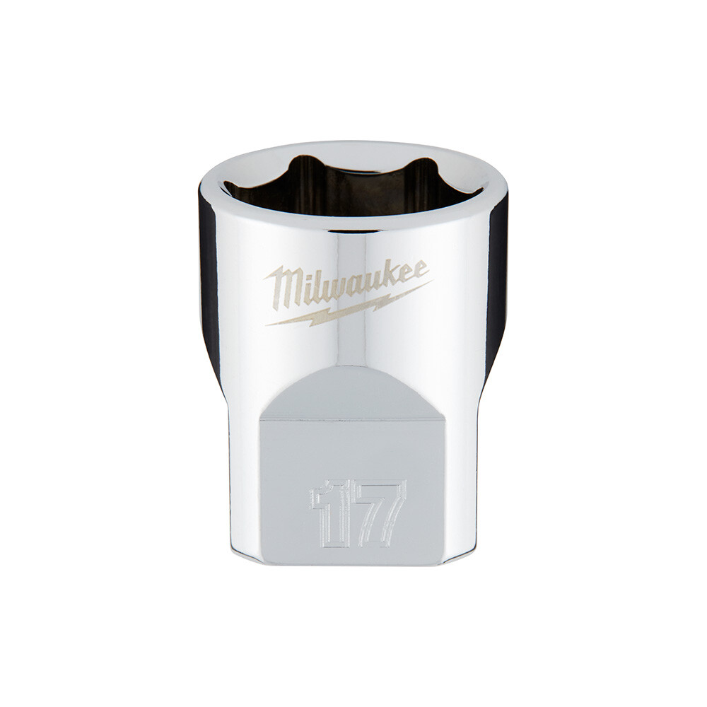 Milwaukee 45-34-9087 3/8 Drive 17mm Metric 6-Point Socket