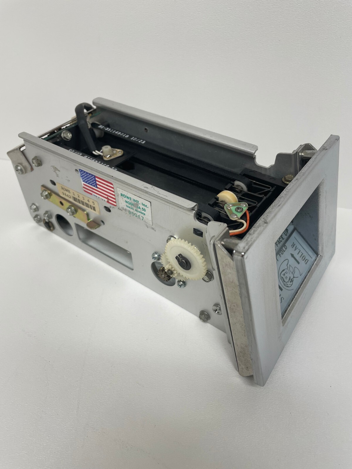 Rowe BA50 Transport BILL ACCEPTOR, VALIDATOR   *COMPLETELY REBUILT*