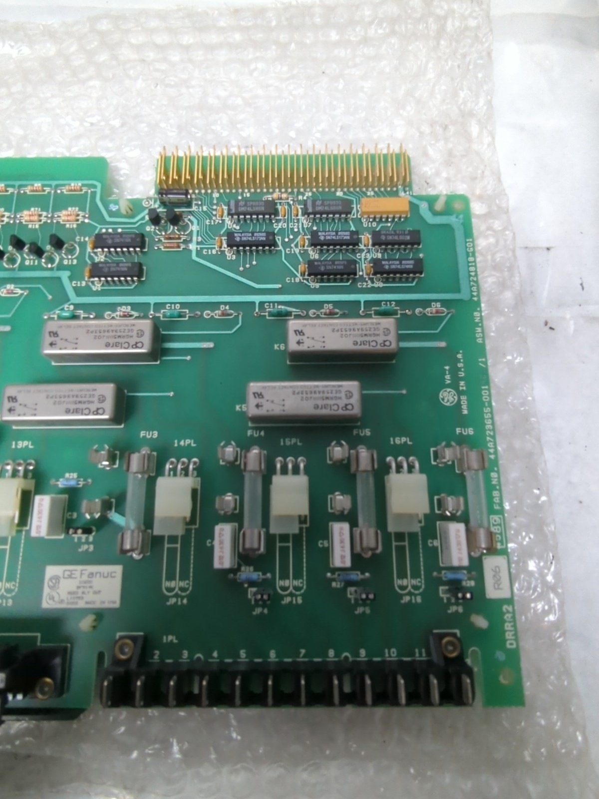 GE,IC600BF914K,OUTPUT MODULE CIRCUIT BOARD PRE-OWNED