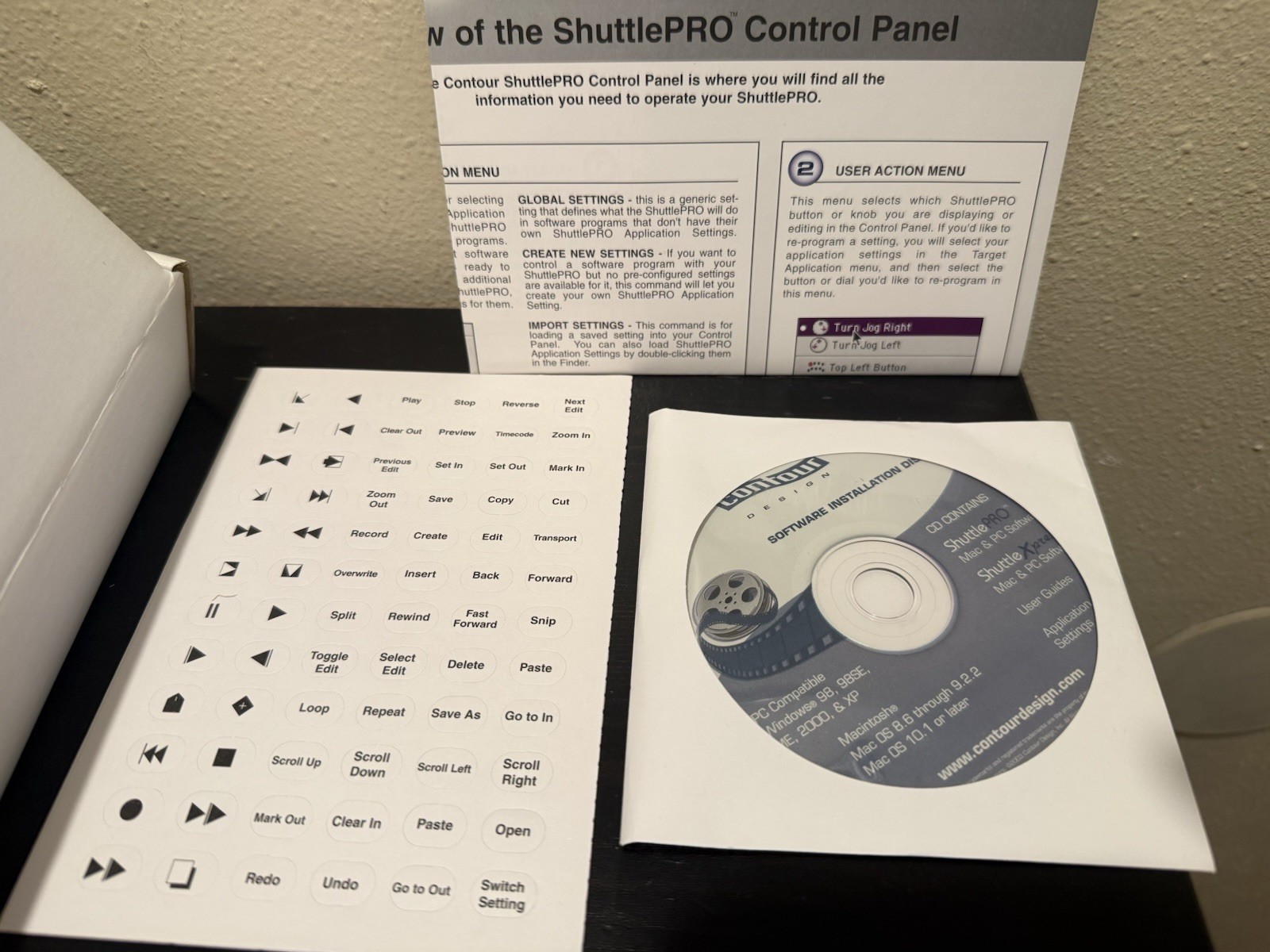 Contour Shuttle Pro V1 SP-JNS Editing Controller For Your Mac or PC New Open Box
