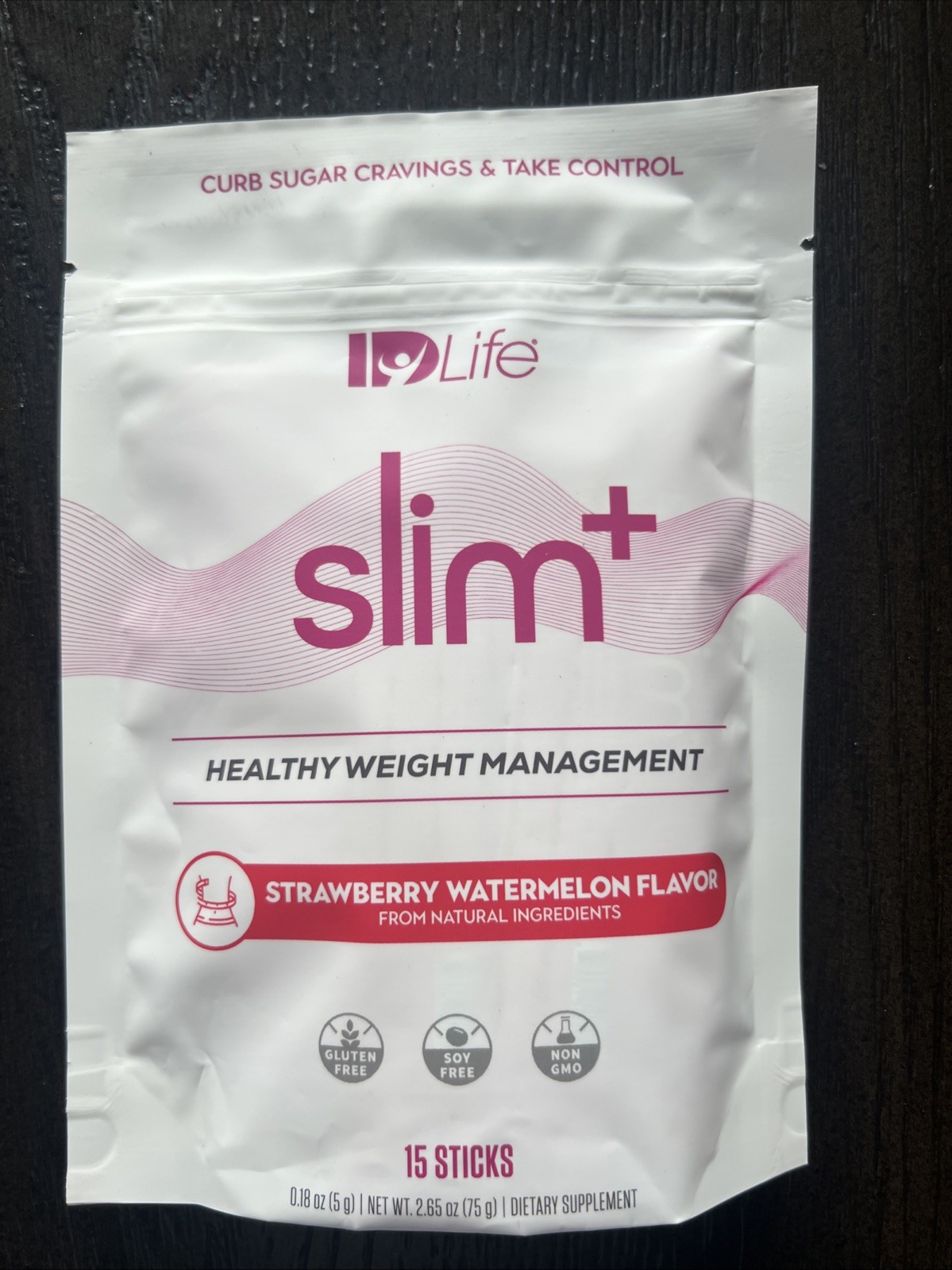IDLife Slim+ Healthy Weight Mgmt Strawberry Watermelon 15 Sticks - New! ID Life