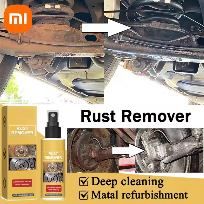Xiaomi Car Rust Inhibitor Paint Quick Rust Remover Spray Metal Iron Powder Stain