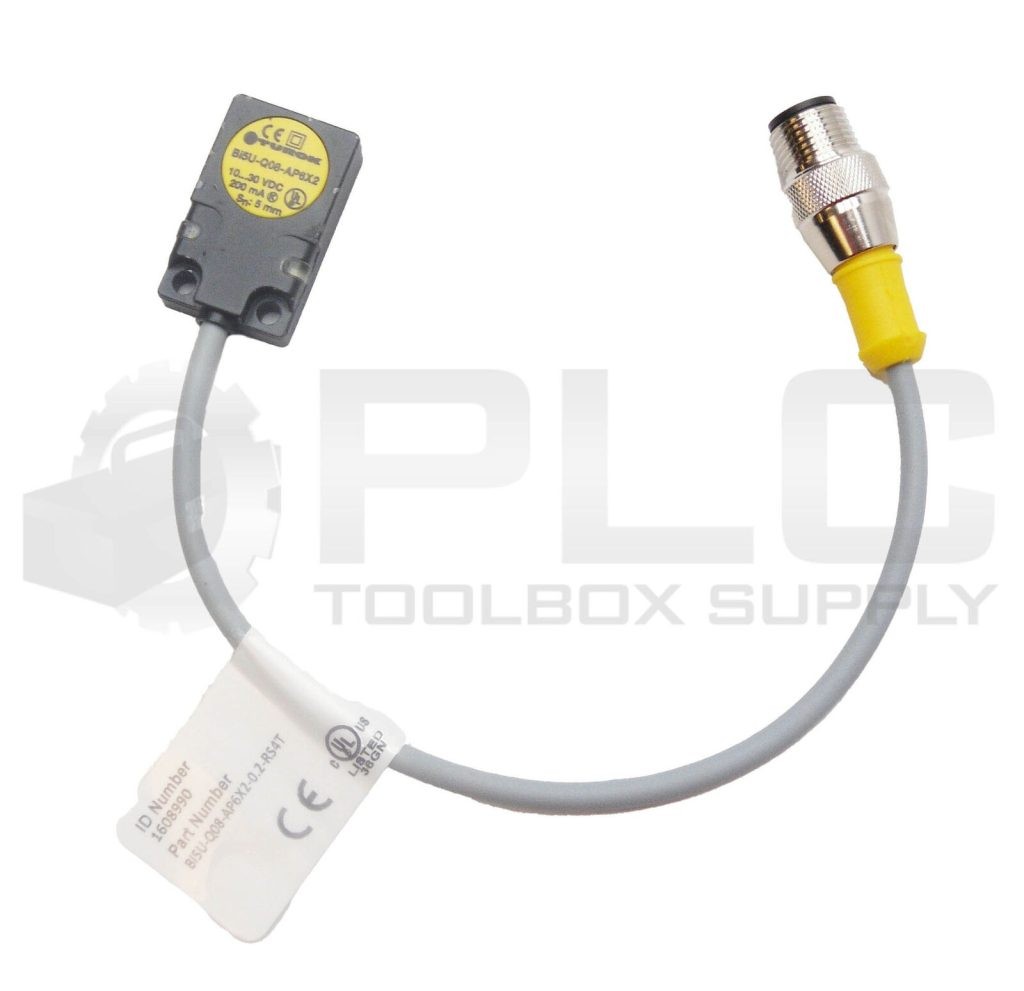 NEW TURCK BI5U-Q08-AP6X2 INDUCTIVE PROXIMITY SENSOR 5mm RANGE 10-30V 1608990