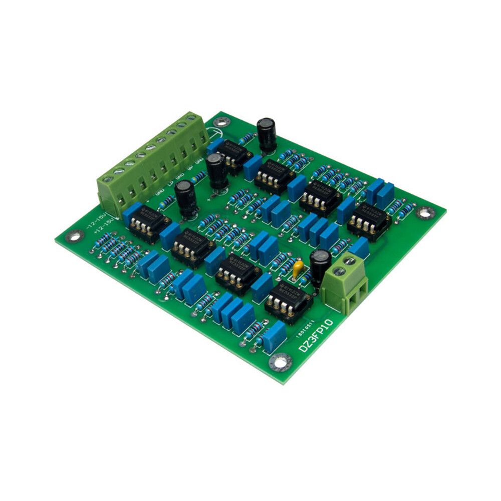 Preamp NE5532 Op Customized Three-Frequency Divider Treble Midrange Bass Output