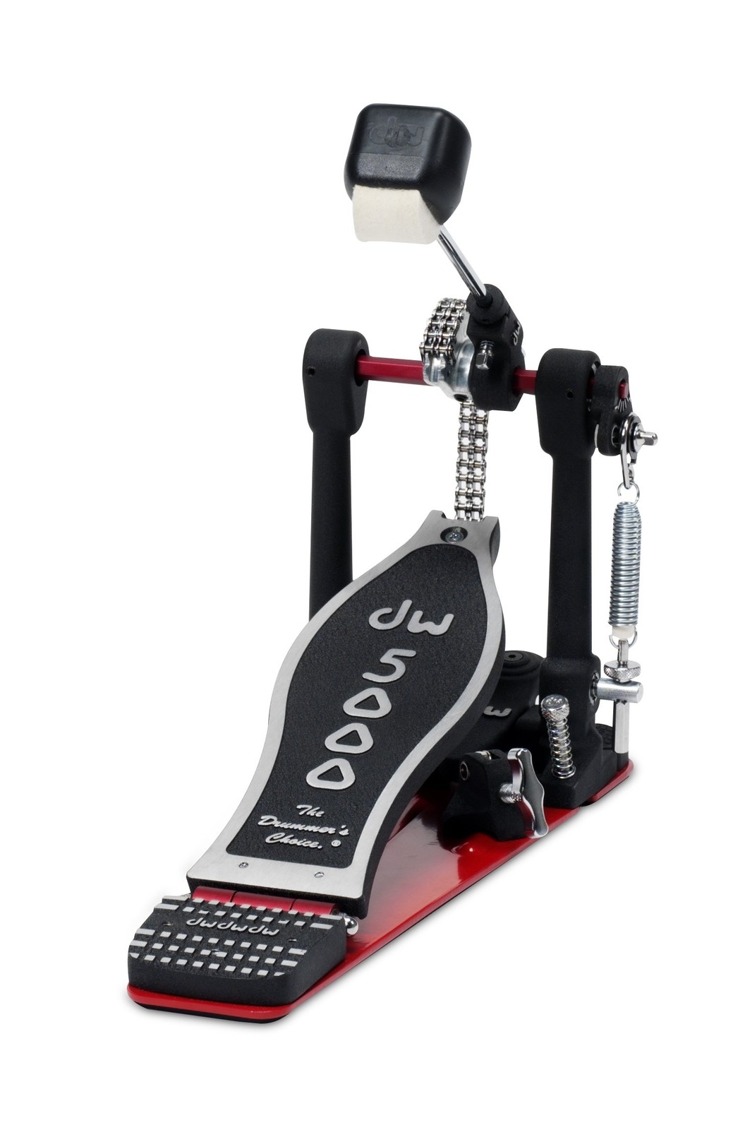 DW 5000 Turbo Single Bass Pedal -inch, Black