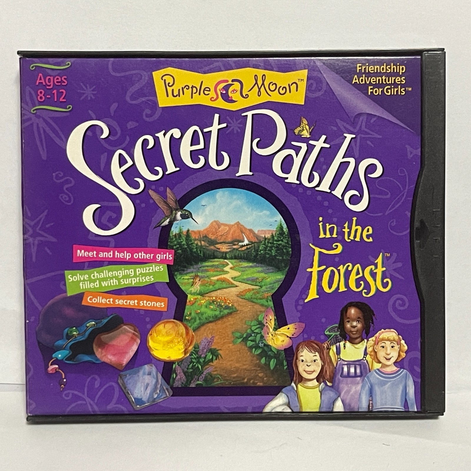 Secret Paths In The Forest PC MAC CD Kids Friendship Girl RARE